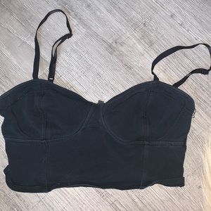 ARITZIA boob tube crop top